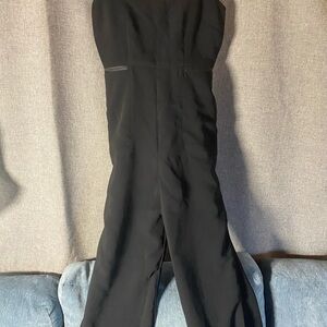 Anthropologie Classic Black Jumpsuit
